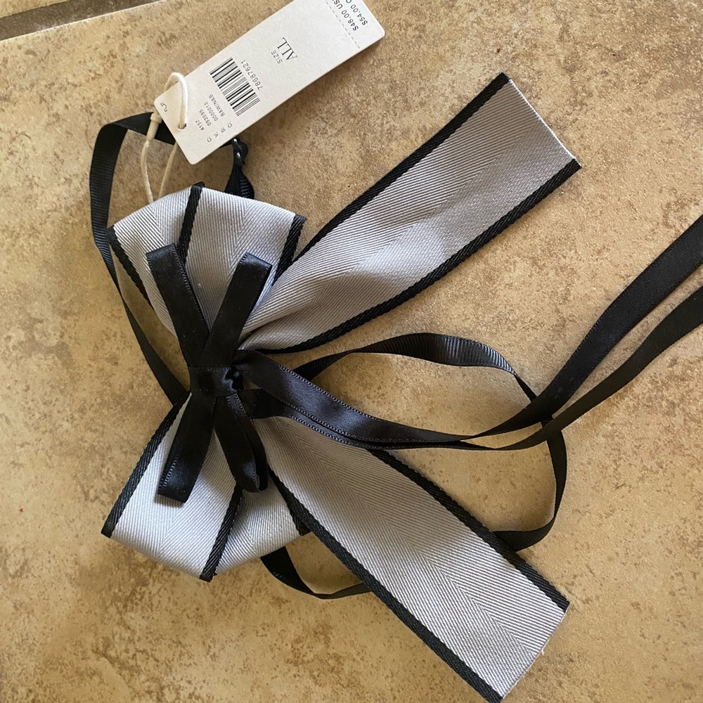 Anthropologie Adjustable Bow Tie